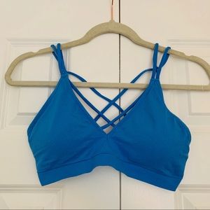Free Press Blue Strappy Bralette